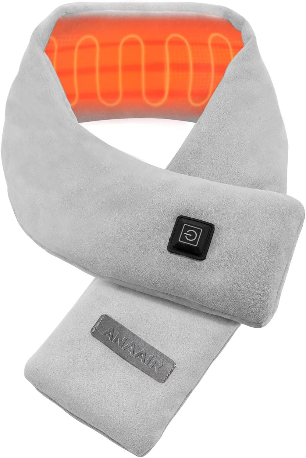ANAAIR Neck Heating Pad for Neck Pain Relief (Grey)